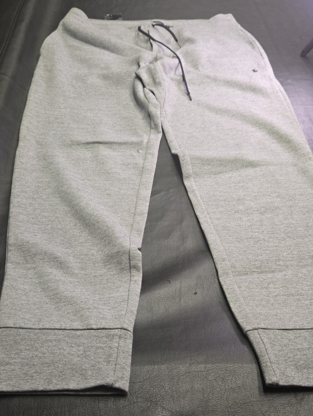 Ralph Lauren Light Gray Men's Sweatpants with Drawstring
